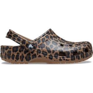 Crocs Чехли Crocs Classic Animal Clog_Sepia/Leopard (211800-2LD)