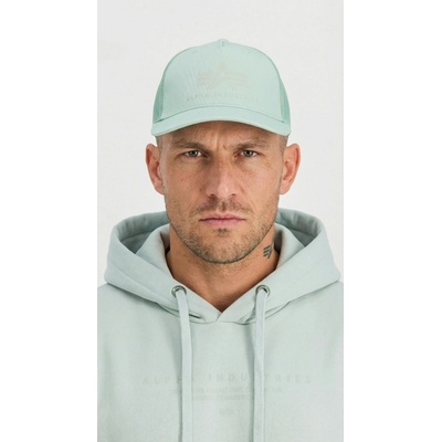 Alpha Industries Basic Trucker Cap frost green