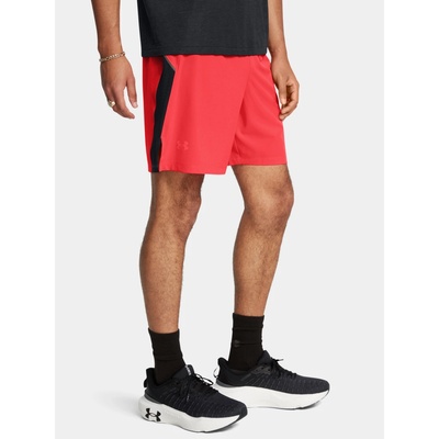 Under Armour UA LAUNCH 7'' PRINT shorts-RED červené