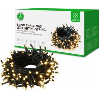 WOOX WOOX R95151 SMART STAND LED LED vánočních stromových lamp 200 ks/20 m WiFi BT IP44