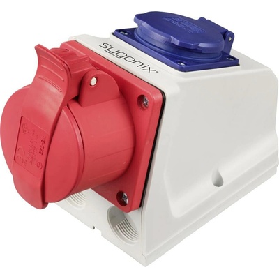 Sygonix SY-6271370 CEE na stěnu, 16 A, 5pólová, 415 V/AC, 1 ks
