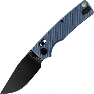 Vosteed Porcupine ModSwap 154CM Black Stonewash+Blue G10 A3102