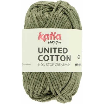 Katia United Cotton Mini ball 20 zelená šalvia