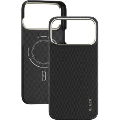 Blueo Magsafe Калъф за iPhone 17 Pro, Blueo Slim Aramid Fiber Case, Черен (6934663705498)