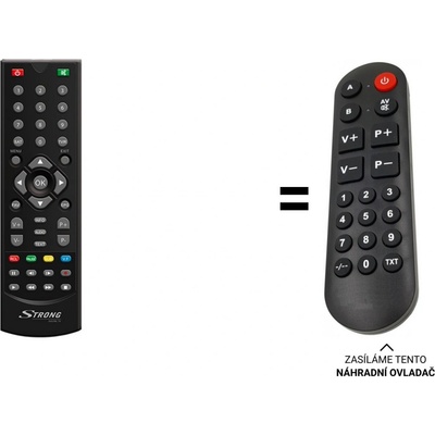 Dálkový ovladač Senior Strong SRT 7300 CI+, SRT7300