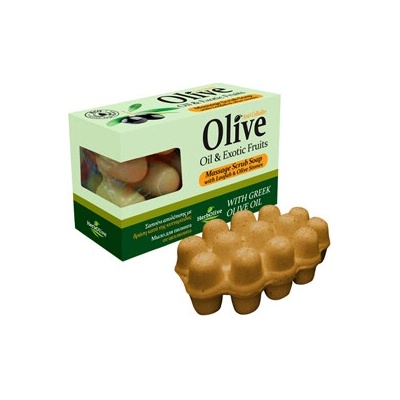 Madis Herbolive Massage soap with exotic fruits Masážne mydlo s exotickým ovocím 100 g