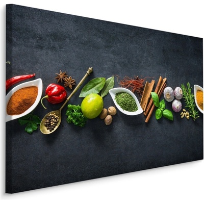 Moderní obraz na plátně do kuchyně Orientální Byliny A Koření Varianta: 30x20