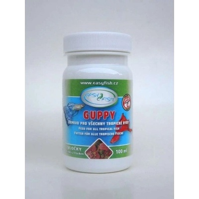 EasyFish Guppy vločky 100 ml