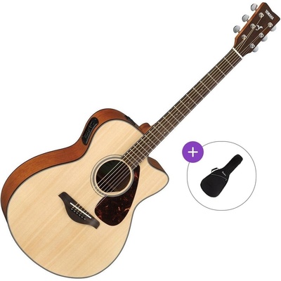 Yamaha FSX800C Basic SET Natural Електро-акустична китара Джъмбо
