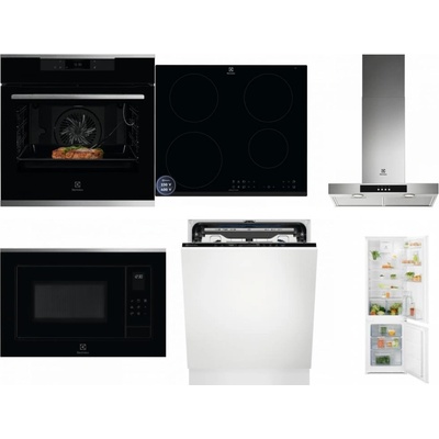 Set Electrolux KOEBP39X + LIR60433B + LFT426X + LMS4253TMX + EEM69410L + LND5FE18S