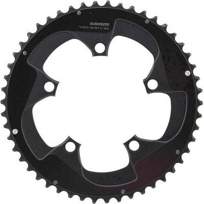 SRAM CRING ROAD RED 11S 50T 110 AL5 BTBLK 2PN