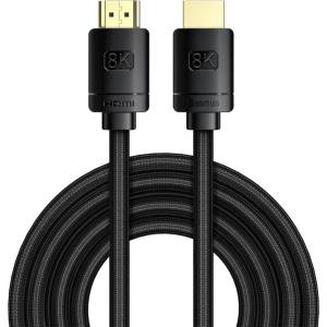 Baseus Кабел Baseus High Definition Series HDMI 8K към HDMI 8K CAKGQ-L01 3 м - черен (CAKGQ-L01_VZ)