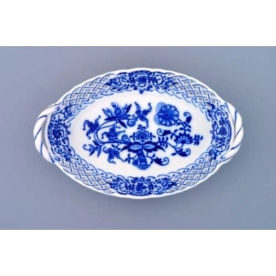 Český porcelán Dubí Koš prolamovaný 10146 Cibulák 16 cm
