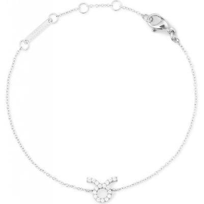 Daniel Wellington Ocelový řetízkový náramek znamení Býk Crystal Zodiac DW00400932