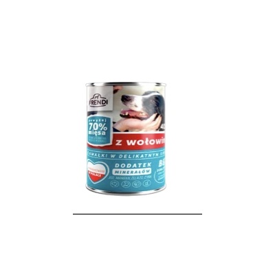 Консерва за куче frendi с говеждо 400гр