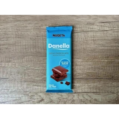 Nugeta Danella Mléčná bez přidaného cukru 85 g