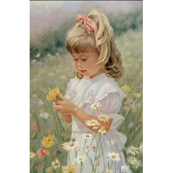 Image 1 of Момиченцето и цветята 30/40 см