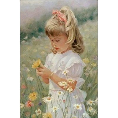 Момиченцето и цветята 30/40 см