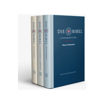 Lutherbibel. Dreibändige Ausgabe im Großdruck