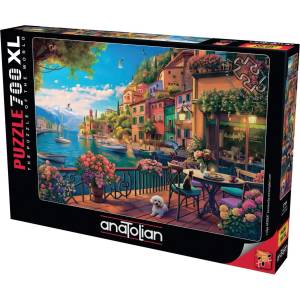 Anatolian Пъзел Anatolian от 700 XL части - Кафене край езерото Комо (P2705)