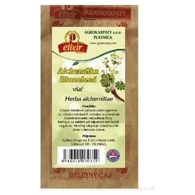 AGROKARPATY ALCHEMILKA ŽLUTOZELENÁ nať 50 g