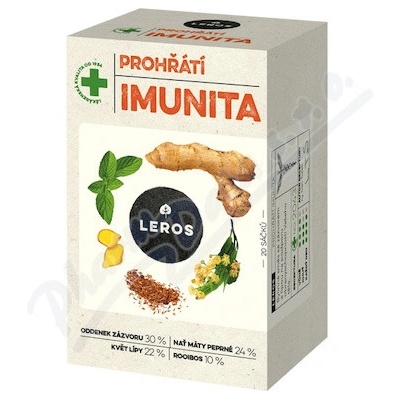 Leros Imunita prohř.Zázvor&Lípa 20 x 2 g