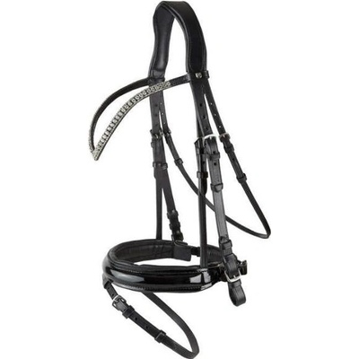 HORZE Uzdečka Grayson se švédským nánosníkem černá – Zboží Dáma