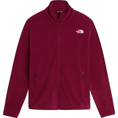 The North Face Glacier Fleece 1/4 Zip Jacket burgundy crush