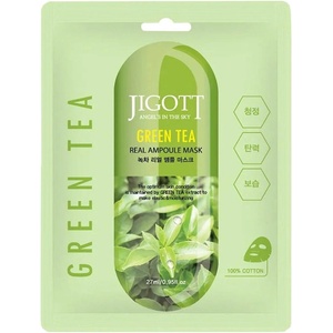 JIGOTT Ампулна маска за лице със зелен чай JIGOTT GREEN TEA REAL AMPOULE MASK 27 ml