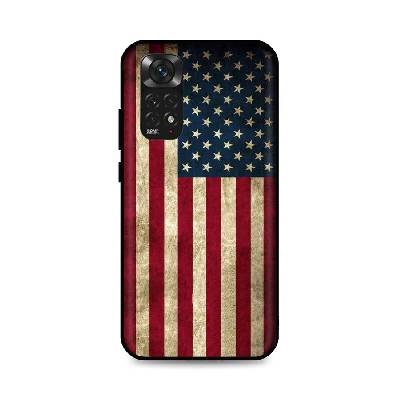 Kryt TopQ Xiaomi Redmi Note 11 3D silikon Amerika 67313 (pouzdro neboli obal na mobil Xiaomi Redmi Note 11)
