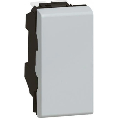 Legrand Бутон 1 мод. цвят алуминий Mosaic /до изчерпване/ - 079230 (079230)