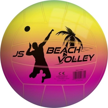 Lopta volejbal Beach Dúha soft guma