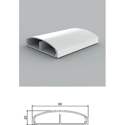 KOPOS Pvc кабелен канал le 80х20 мм (0107730001)