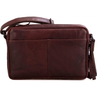 Spikes & Sparrow dámské kožené crossbody hnědé