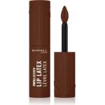 Rimmel Thrill Seeker Lip Latex течно червило цвят 600 Cappuccino Deep 6ml