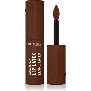 Rimmel Thrill Seeker Lip Latex течно червило цвят 600 Cappuccino Deep 6ml