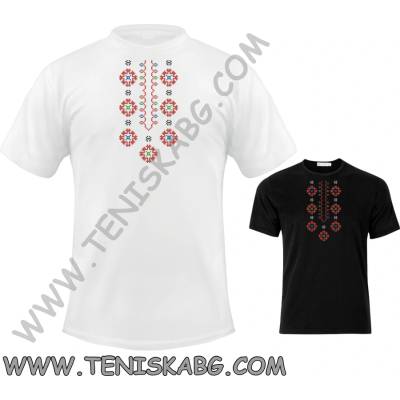 Fruit of the Loom Тениска - Шевица принт 1188