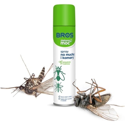 Bros Zelená sila spray proti muchám a komárom 300 ml