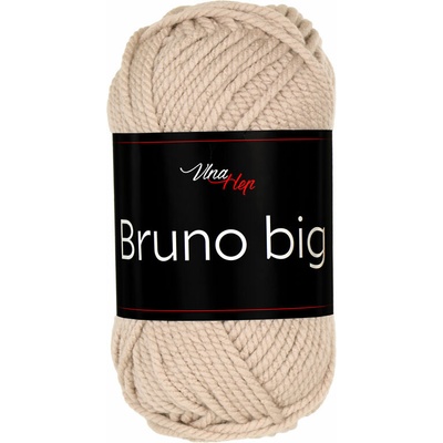 Vlna-hep Bruno big - akryl - objemná příze pro rychlé tvoření (klubko 200g) Bruno big: 404 Papyrus