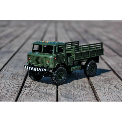WPL RC vojenský nákladiak B-24 4x4 RTR zelená 1:16