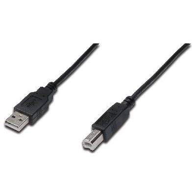 Digitus AK-300105-010-S Připojovací, USB 2.0, typ A - B M / M, 1m, černý