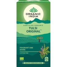 Organic India Tulsi Original Bazalka porciovaný čaj stres vitalita 25 x 1,8 g