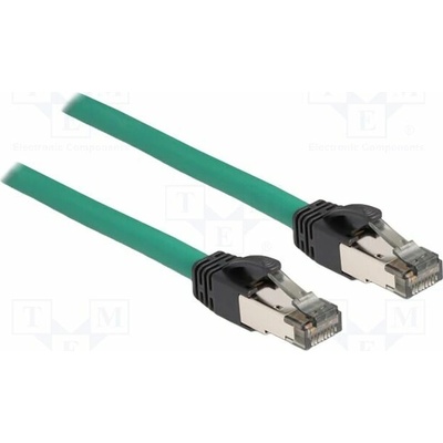 Delock 80122 patch SF/UTP Cat 5e RJ45 vidlice z obou stran 3m