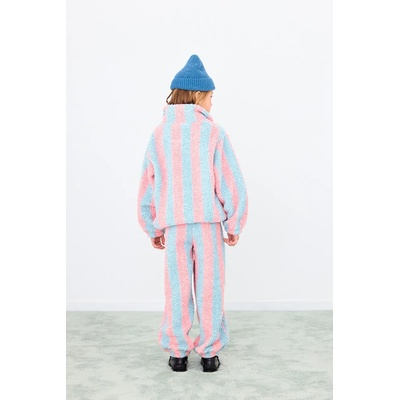 Tinycottons Детски суичър Tinycottons STRIPES SHERPA SWEATSHIRT (AW25.372)