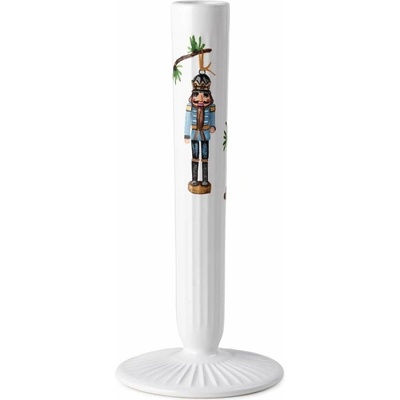 KÄHLER Porcelánový svícen Hammershøi Christmas 21 cm, multi barva, porcelán