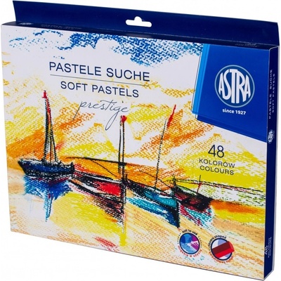 Astra Prestige, Suchý pastel hranatý 48ks, 323120004