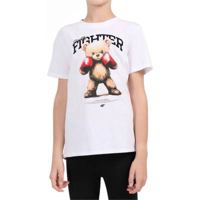 4F Tshirt F3530 biela