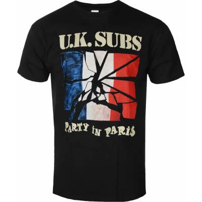 Plastic head мъжка тениска uk subs -party in paris - ЧЕРЕН - plastic head - ph12513