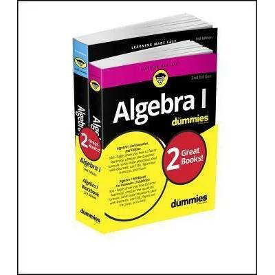 Algebra I For Dummies Book + Workbook Bundle, 3rd Edition | Mary Jane Sterling