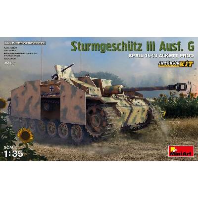 MiniArt Sturmgeschutz III Ausf. G April 1943 Int.Kit 1:35